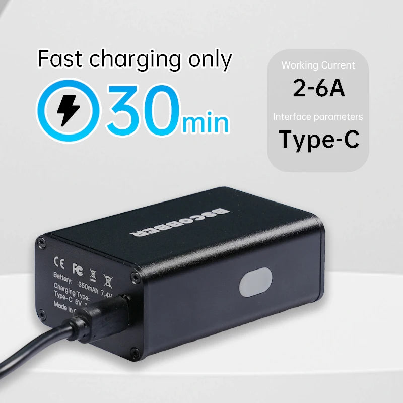 Portable mini Pump for Bike Tires - Mini Air Compressor Cycling Tire Inflator 100PSI - Mountain Bike Road Bicycle Tire Pump